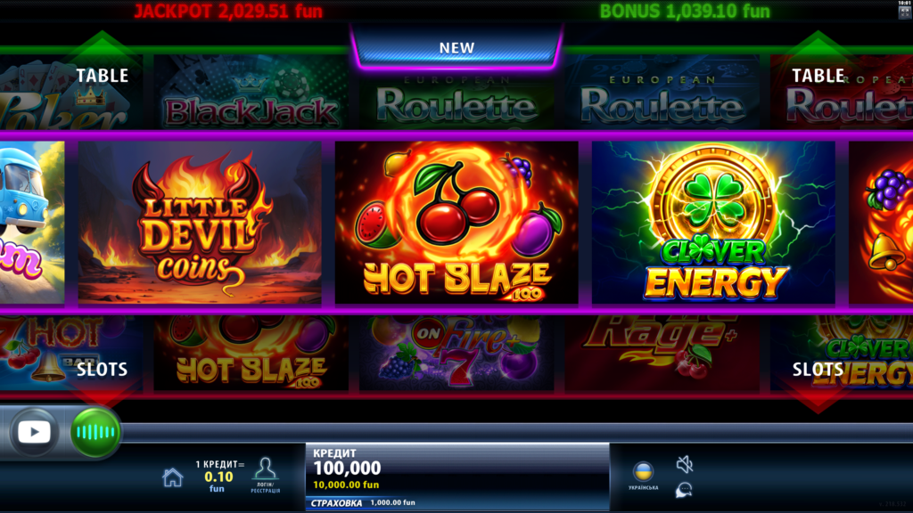 Головна сторінка онлайн-казино ChampionCasino